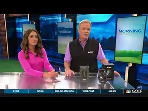 Golf Channel Morning Drive : GolfBuddy VTX Talking Handheld GPS