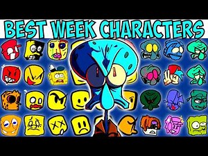 ALL BEST WEEK CHARACTERS | FNF Character Test | Gameplay VS Playground