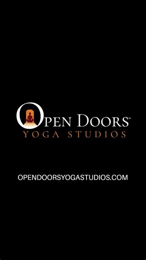 Open Doors Yoga Studios invites you to slow down.