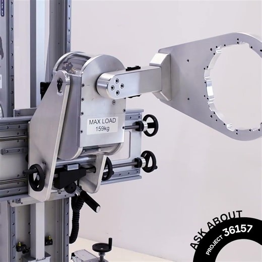 Rotating Optical Work Positioner for Defense Industry | 36157