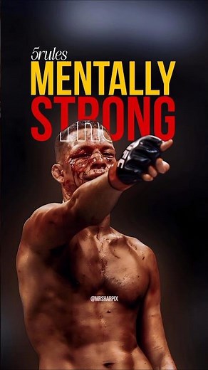 5 Rules to become Mentally Strong