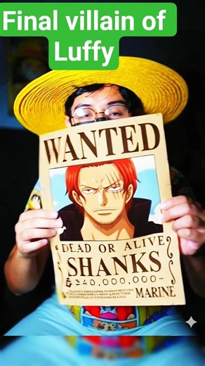What if final enemy #luffy face is #shanks
