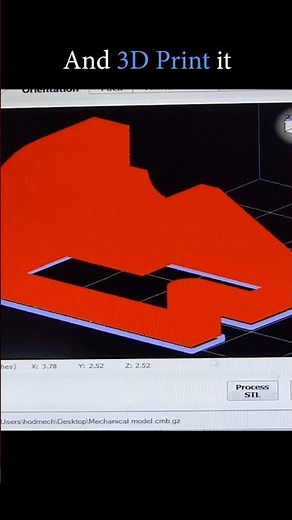 AutoCAD 3D Printing #autocadtutorial #3dprinting #sabeercad