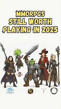 These 5 MMORPGs Are STILL Worth Playing in 2025! #gaming #shorts #funny