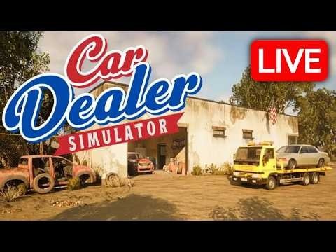 Finally Playing Car Dealer Simulator Again (NEW UPDATE) - LIVE 🔴