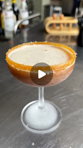 Mob | Weekly cooking made easy and delicious on Instagram: "@tobymakesdrinks has done the absolute business with this cocktail. This Salted Caramel Kahlúa Elixir gets a coffee kick thanks to @Kahlua – it’s sweet, it’s moreish, and the salted rim adds a nice saline edge to it. A round of these will go down a storm at your next dinner party. Full recipe is at the link in bio. #AD #KahluaEspressoMartini #Mob"