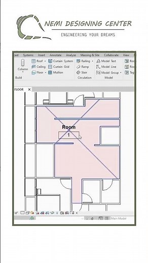 What is Room Bounding? | Revit Tips & Tricks | Nemi Designing Center | #revitcommands