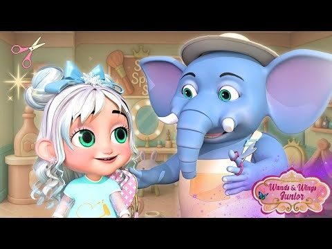 Princesses First Haircut Song | Nursery Rhymes | Princess Magic