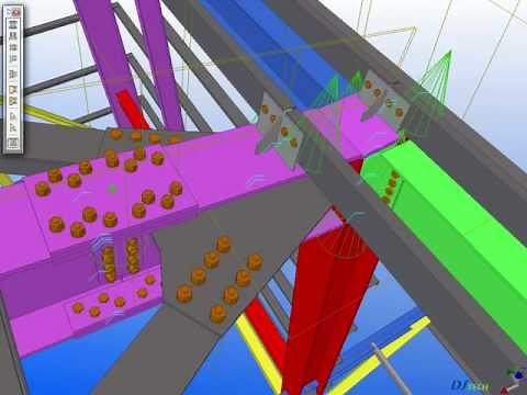 Tekla Structures Auto Connections - Shelter