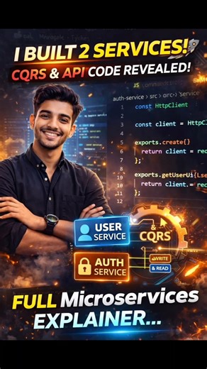 From Monolith to Microservices 🔥 User & Auth Service Built!