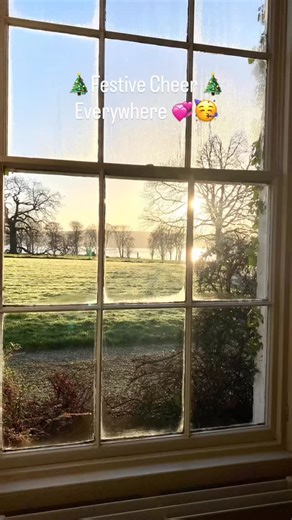 🎄Festive Cheer in the air this morning @castlegrovehouse 🎄💞 It's nearly Christmas and excitement is growing for 🎅#donegal #santa #warmwelcome | Castle Grove Country House Hotel