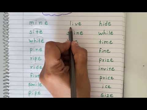 Split digraph | magic e words | i __ e words