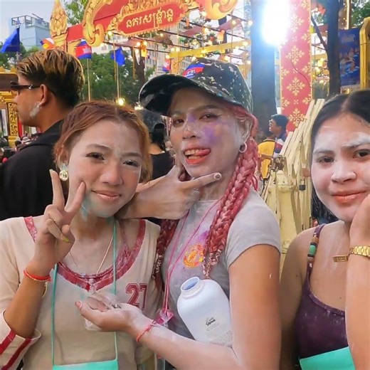 Khmer New Year 2026: Wat Phnom is CRAZY! 🇰🇭