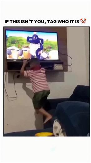 Manugarg on Instagram: "This video is a fast-paced compilation of "kid fails," capturing various humorous and chaotic moments of children getting into accidental trouble. The clips range from physical mishaps, like a toddler pulling down a shelf while trying to climb it or a young girl tripping in a grocery store aisle, to startled reactions, such as a group of children screaming in terror at a jump-scare prank on a TV screen. ​The compilation uses quick cuts and text overlays, such as "KID FAIL