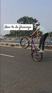 How to do flamingo #mtbcyclestunt #stunt #stuntcycle #mtbwheelie #cycle #mtbstunt#stuntbike