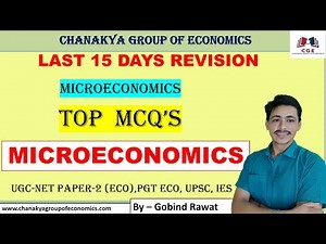 REVISION SERIES DAY-1 MICROECONOMICS|UGCNET |PGT ECO|CUET ECO