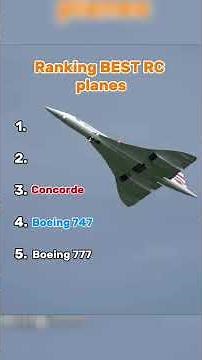 Ranking the BEST Rc planes #aviation