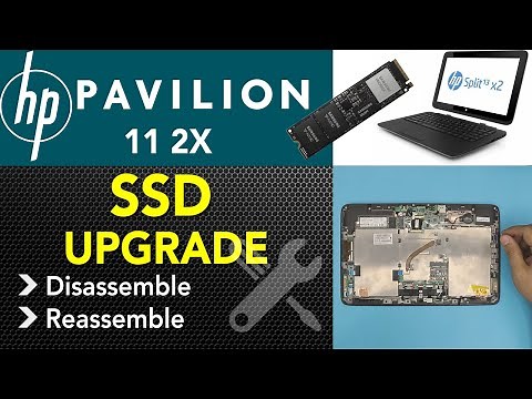 Hp Pavilion 11 2X Pc STORAGE UPGRADE SSD Upgrade