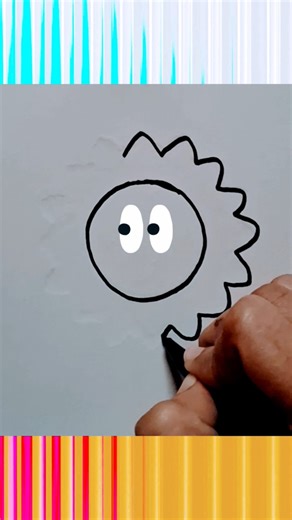 easy drawing tutorial for beginners #shorts #satisfying #funny #drawingtutorials