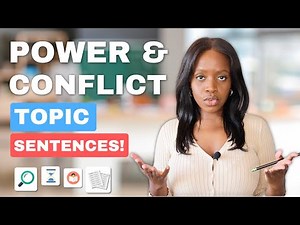 The BEST topic sentences to use in ANY Power & Conflict GCSE Essay! (2025 Exams)