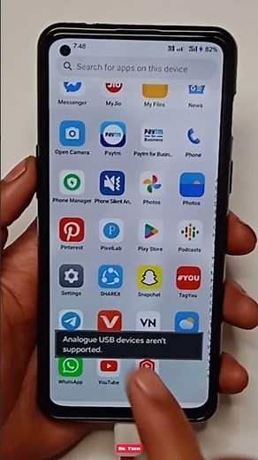 How to fix Analog USB devices aren't supported on Samsung | Analog USB devices aren't supported