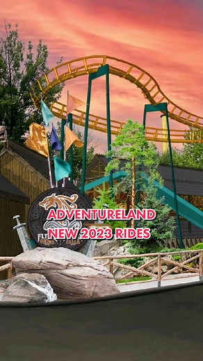 Adventureland in Iowa is adding two new rides next year: a log flume and a roller coaster! What do you think of this announcement? #adventureland #desmoines #iowa #themepark #rollercoaster #ride #waterride