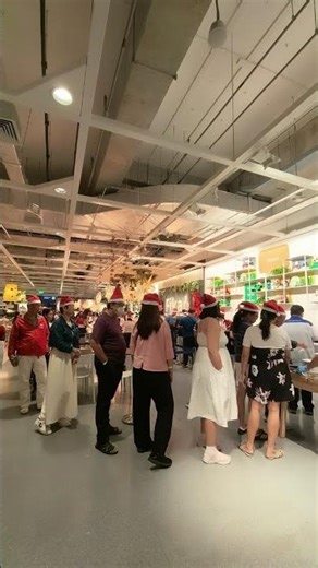 Christmas buffet IKEA MOA