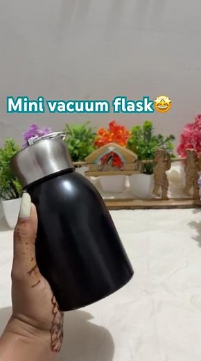 Mini 250ml Vacuum Flask | Hot & Cold Water Bottle | Pocket Size Travel Flask