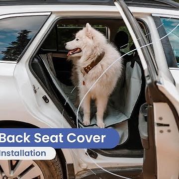 Dog Seat Cover Rear Seat Install Tips - 4Knines