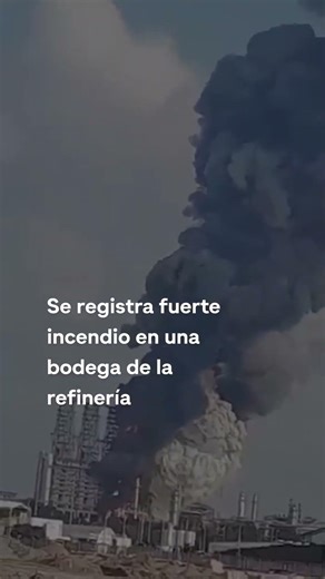 Impactante incendio en Dos Bocas genera enorme columna de humo