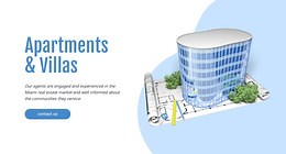 Commercial real estate - Website Design by Nicepage