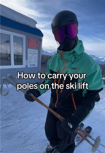 Tips for the cool skiers #skiingtiktok #snow