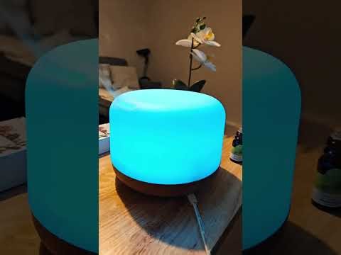 Asakuki 500 ml essential oil diffuser unboxing 