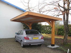 Cantilevered Carport Plan, Single Slope Wooden Garage (PDF Pattern) - Etsy