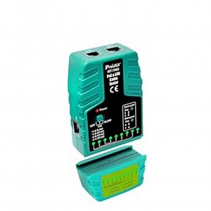 Pro'sKit Tool Solutions MT-7063 PoE & LAN Cable TesterPoE Tester-Midspan/Endspan Cable Tester-RJ11/RJ12/RJ45 Ideal for Testing The Live Ethernet Cables and determining Continuity(MT-7063)