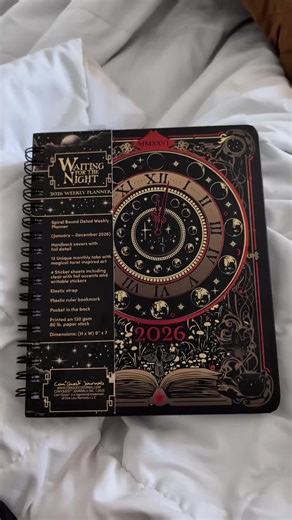 my new planner for 2026! it's beautiful 😍