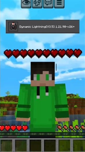 Off Hand Torch Mod For Pocket edition 1.26+ | GameON