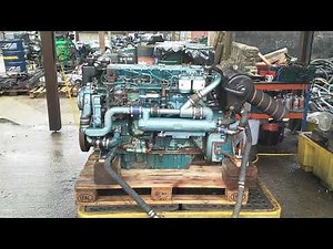 Perkins M185C Marine Diesel Engine Demo Run 180221