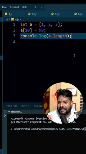 🚀 JavaScript Interview Questions you must know! #coding
