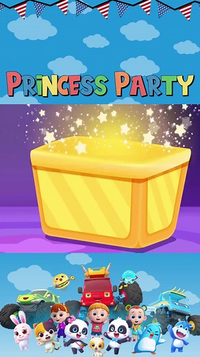 Princess Party Sing-Along for Kids | BabyBus Nursery Rhyme