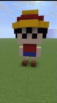 Build MONSTER Luffy in Minecraft?