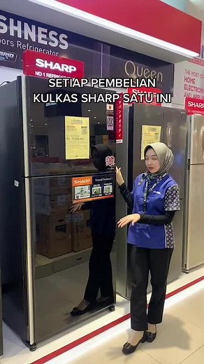 Beli Kulkas Sharp dan Dapatkan Microwave Gratis!