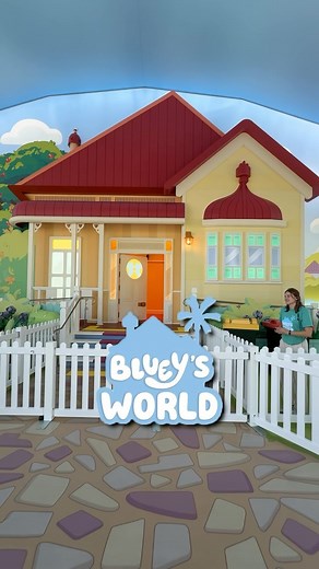 That’s So Mid on Instagram: "Bluey’s World Now Open! 🌎💙 #bluey #blueysworld #brisbane"