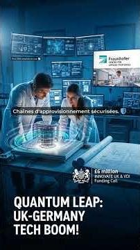 Le bond quantique 🚀 : une alliance technologique entre le Royaume-Uni et l’Allemagne ! 🤝