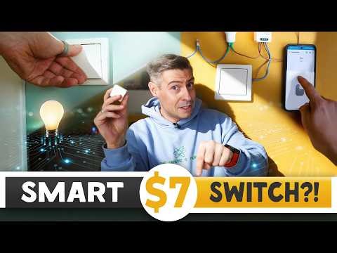 Turn ANY Light Switch Into a Smart Switch the EASY Way (No Neutral Wire!)