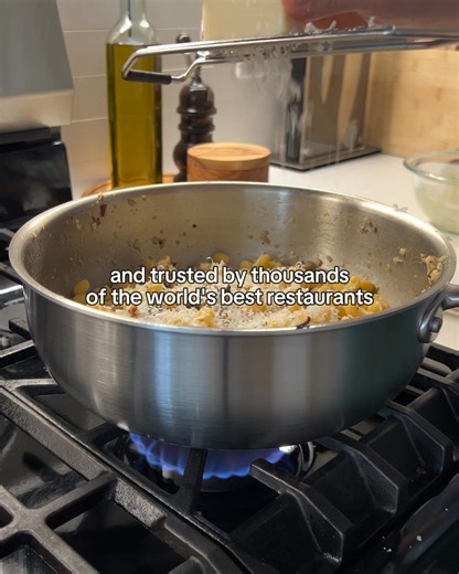 20K views | Our best-selling Stainless Clad Saucier is renowned for its curved walls and unmatched versatility, making it one of the most unique pieces in any kitchen. A favorite among French chefs, its rounded, cornerless bottom creates the silkiest sauces and risottos, turning even a weeknight pasta into a five-star experience. | Made In Cookware | Facebook