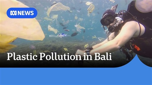 Surge in plastic pollution levels on Bali beaches