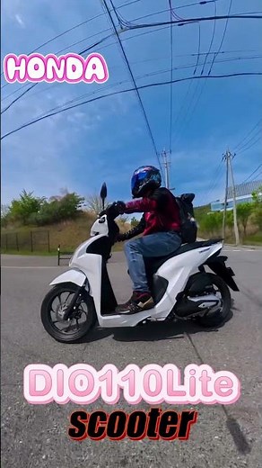 The DIO110Lite is a new standard moped with a 109cc engine and 14-inch wheels, providing stable p...