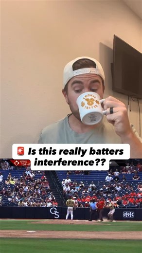 Coach Dex | Baseball Defense & Offense Situations on Instagram: "Can batters interference be called on the back swing? Is the batter out or the baserunner? Know this so you can win an argument with an umpire. Batters interference is a delayed call. The ball is not dead until the play is over. The reason being is that if the runner is thrown out and interference is called, we ignore the interference because the runner is out. And all other runners stay where they are. It’s better to have a runner
