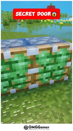 🧱 Hidden Secret Door in Minecraft With Smart Redstone and Stealthy Aesthetic 🌙 🧱 🧱✨ Build an invisible-style secret door that blends seamlessly into your build using smart block placement and easy redstone mechanics. Ideal for underground bases, vaults, or treasure rooms, this secret door adds mystery, protection, and fun to any Minecraft world. Want a no-redstone version next? 🔑✨ #MinecraftBuilds #SecretEntrance #HiddenBuild #CreativeStructures #MinecraftInspiration | OMGGamer